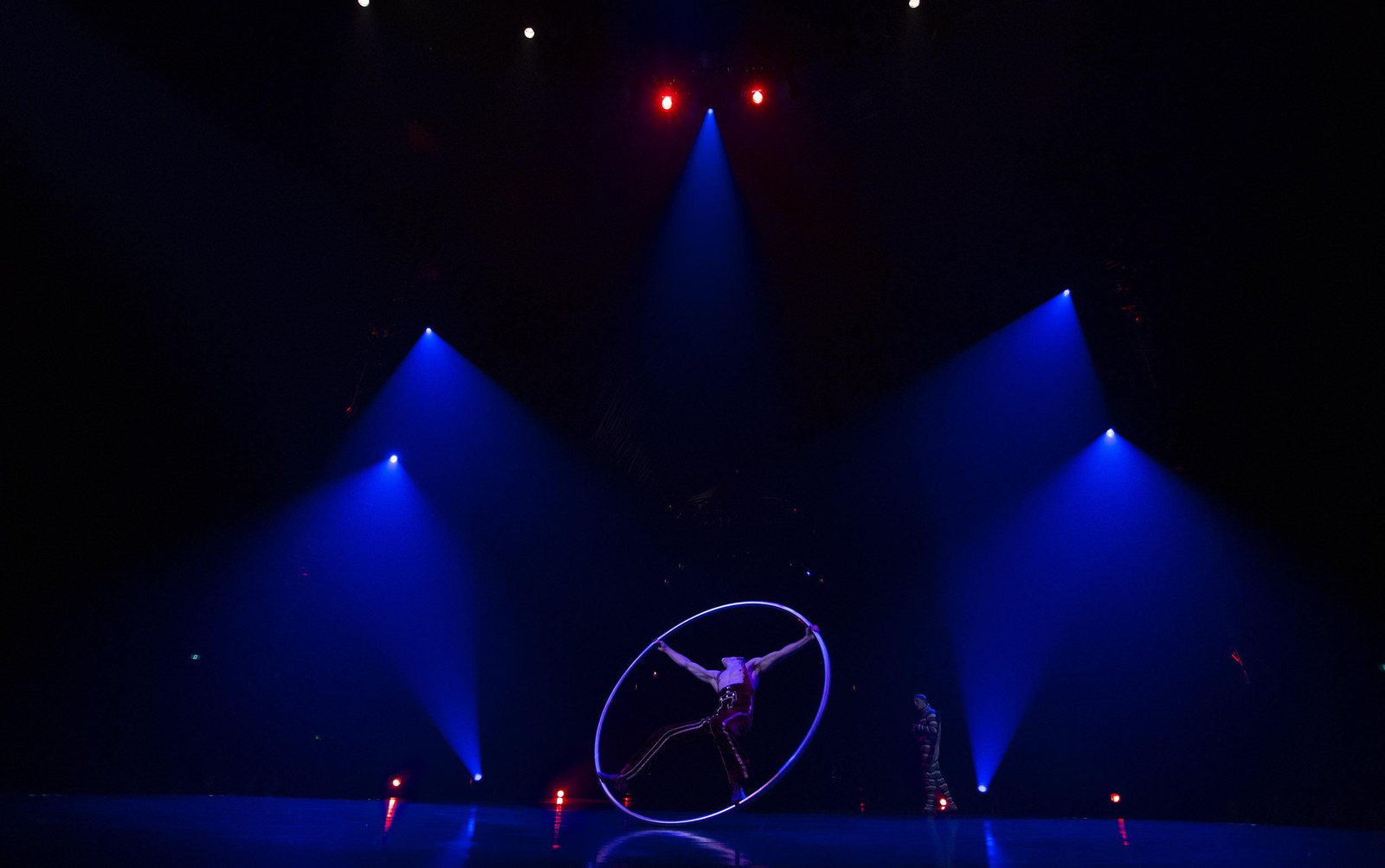 El espectáculo ‘Kooza’, del circo del sol, en imágenes