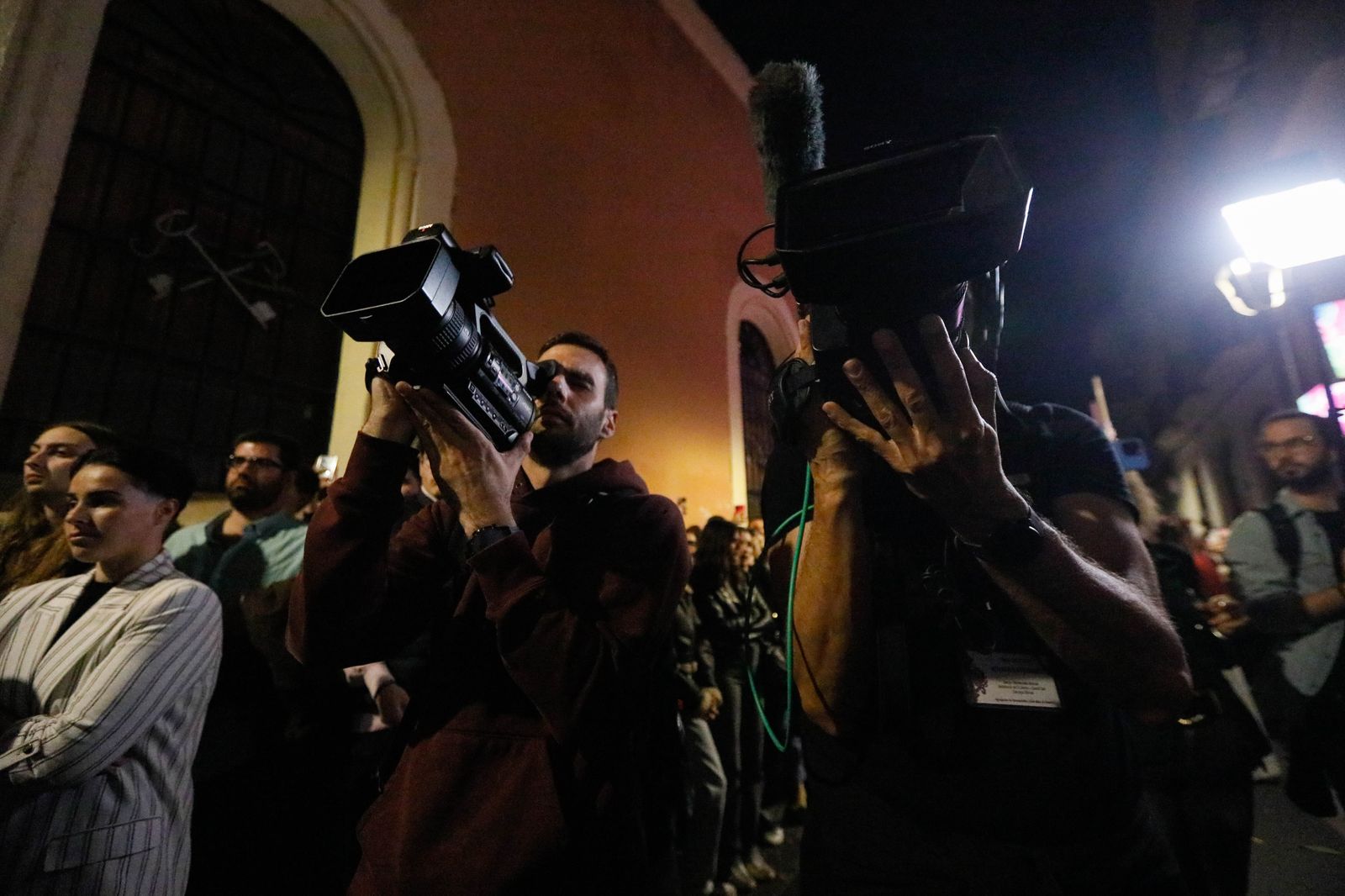 Te contamos en imágenes la Santa Cena tras la lluvia en la ciudad