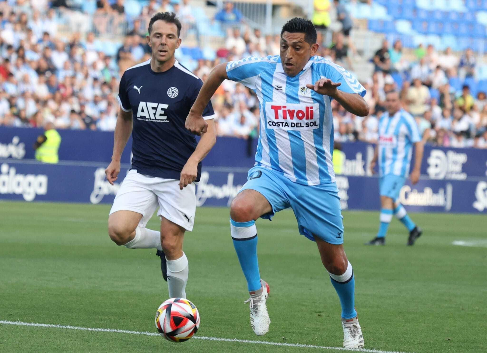 El Partido de Leyendas del Málaga CF, en imágenes