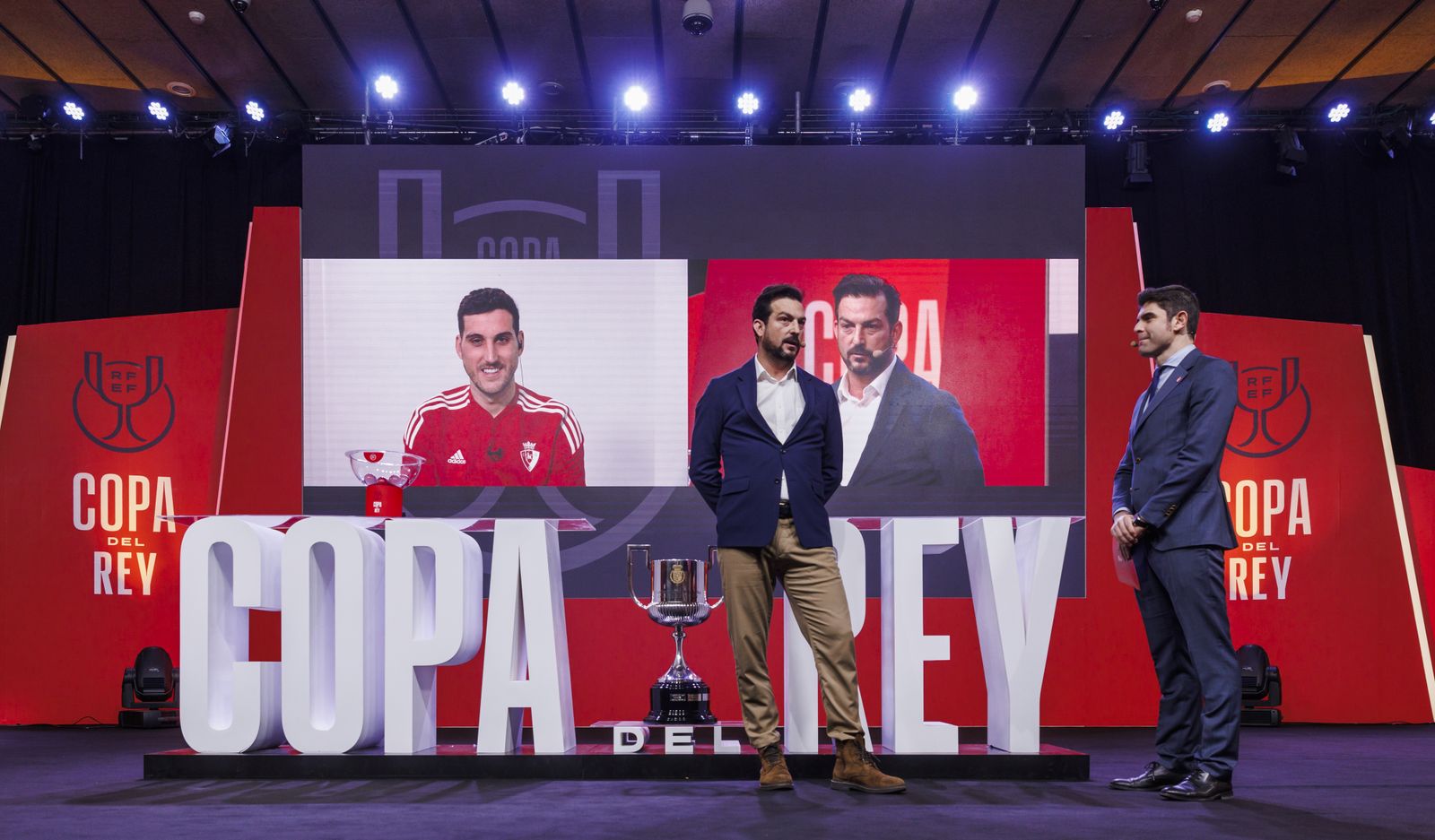 Las fotos del sorteo de la Copa del Rey