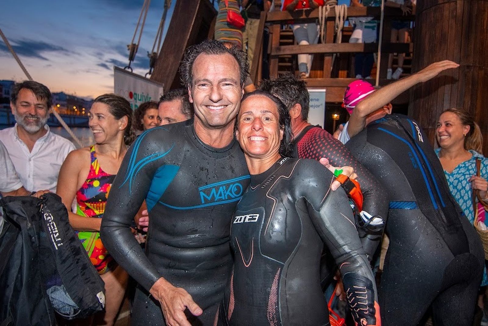 Triatlón a lo largo del Guadalquivir a beneficio de la Fundación Vicente Ferrer
