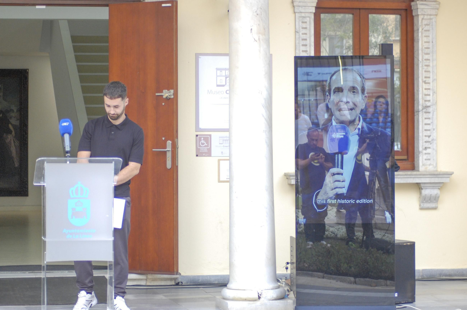 Las fotos del desfile de banderas de las selecciones participantes en el FIP Euro Pádel Cup de La Línea