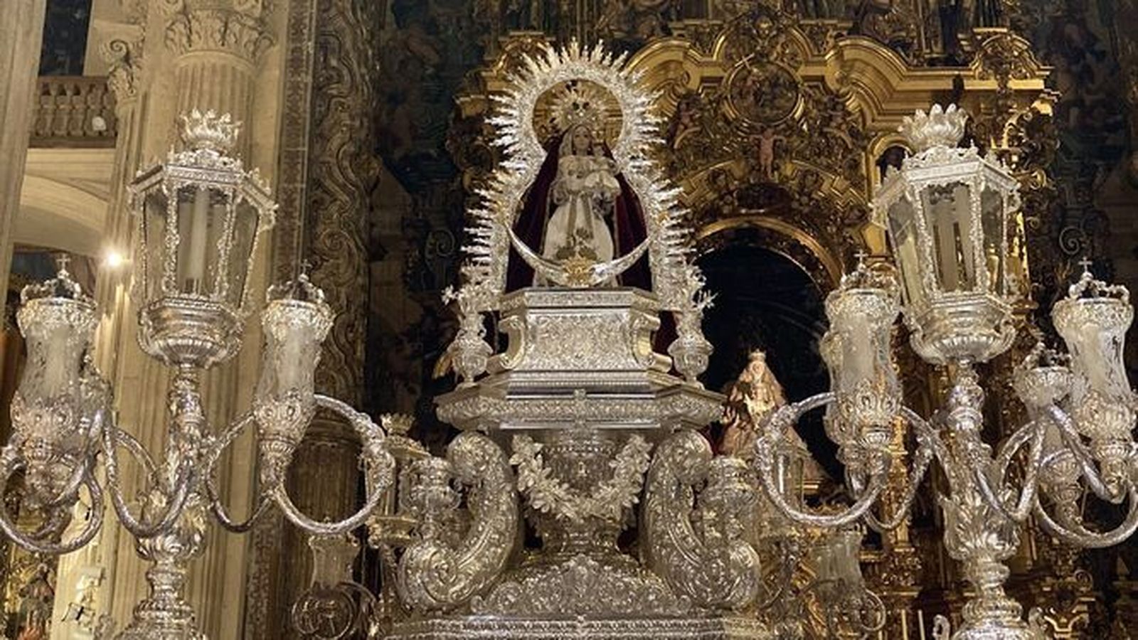 La Virgen del Prado el día de su procesión