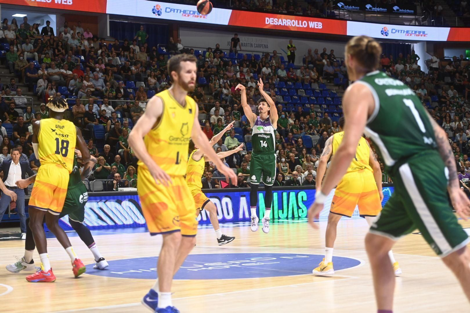 Las fotos de la victoria del Unicaja ante el Gran Canaria