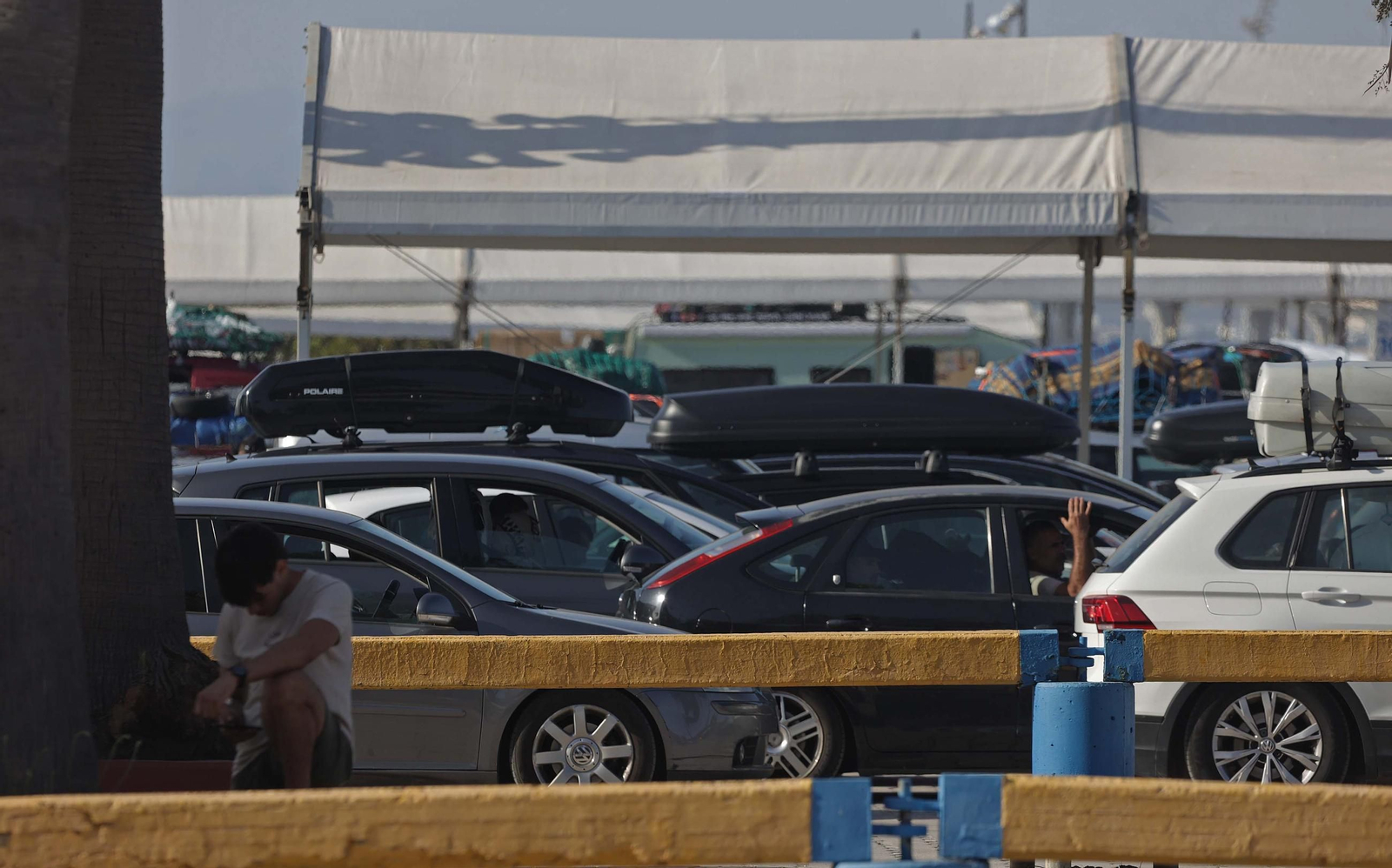 Fotos del primer sábado de agosto en la Operación Paso del Estrecho en Algeciras