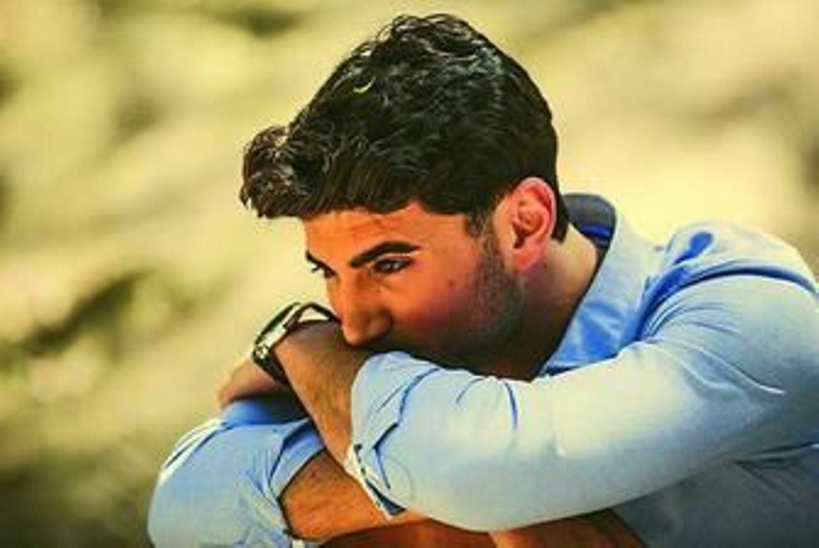 Christian Santos posa en una de sus sesiones de fotos.