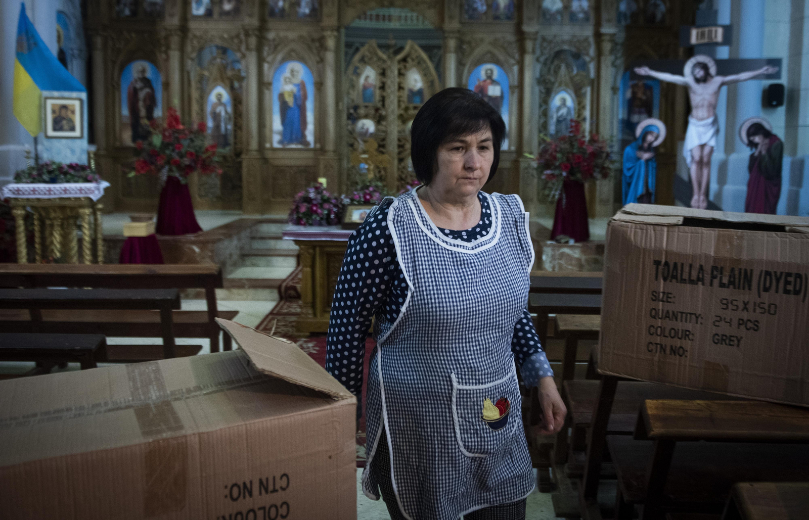 La solidaridad de Sevilla con el pueblo ucraniano