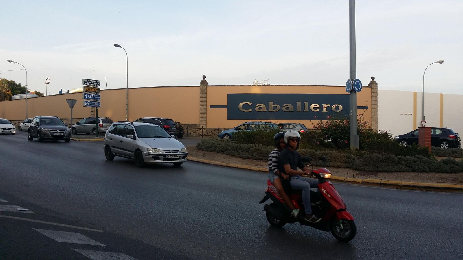 Lugar en el que se produjo el fatal accidente, en la mañana de ayer.