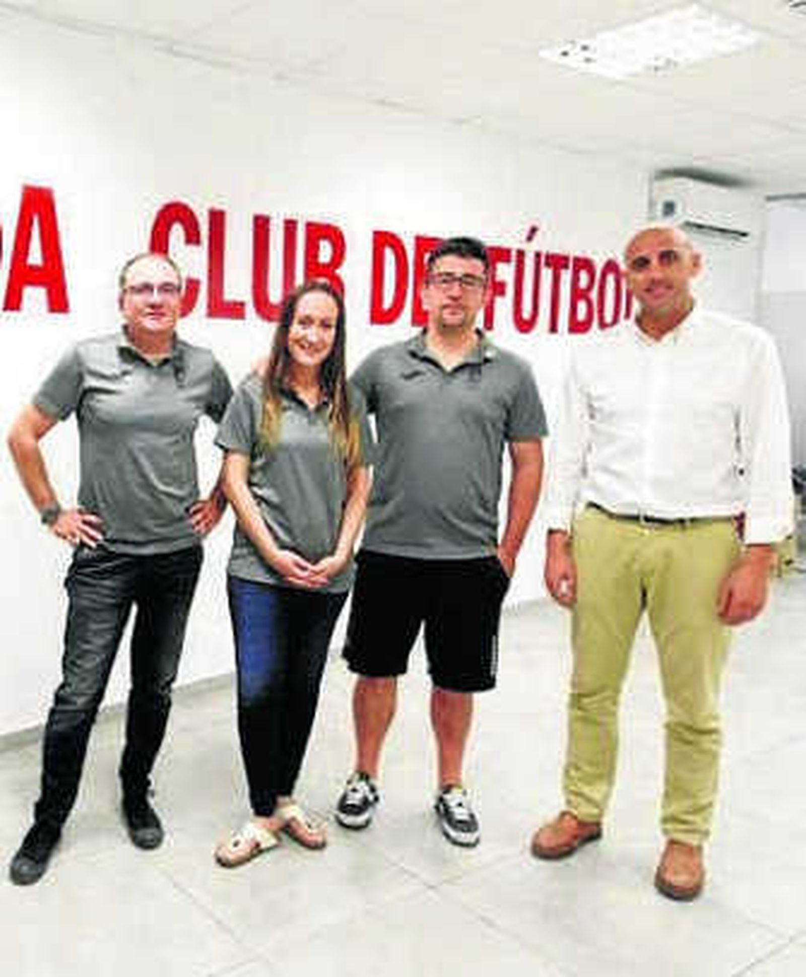 Miembros del nuevo departamento.