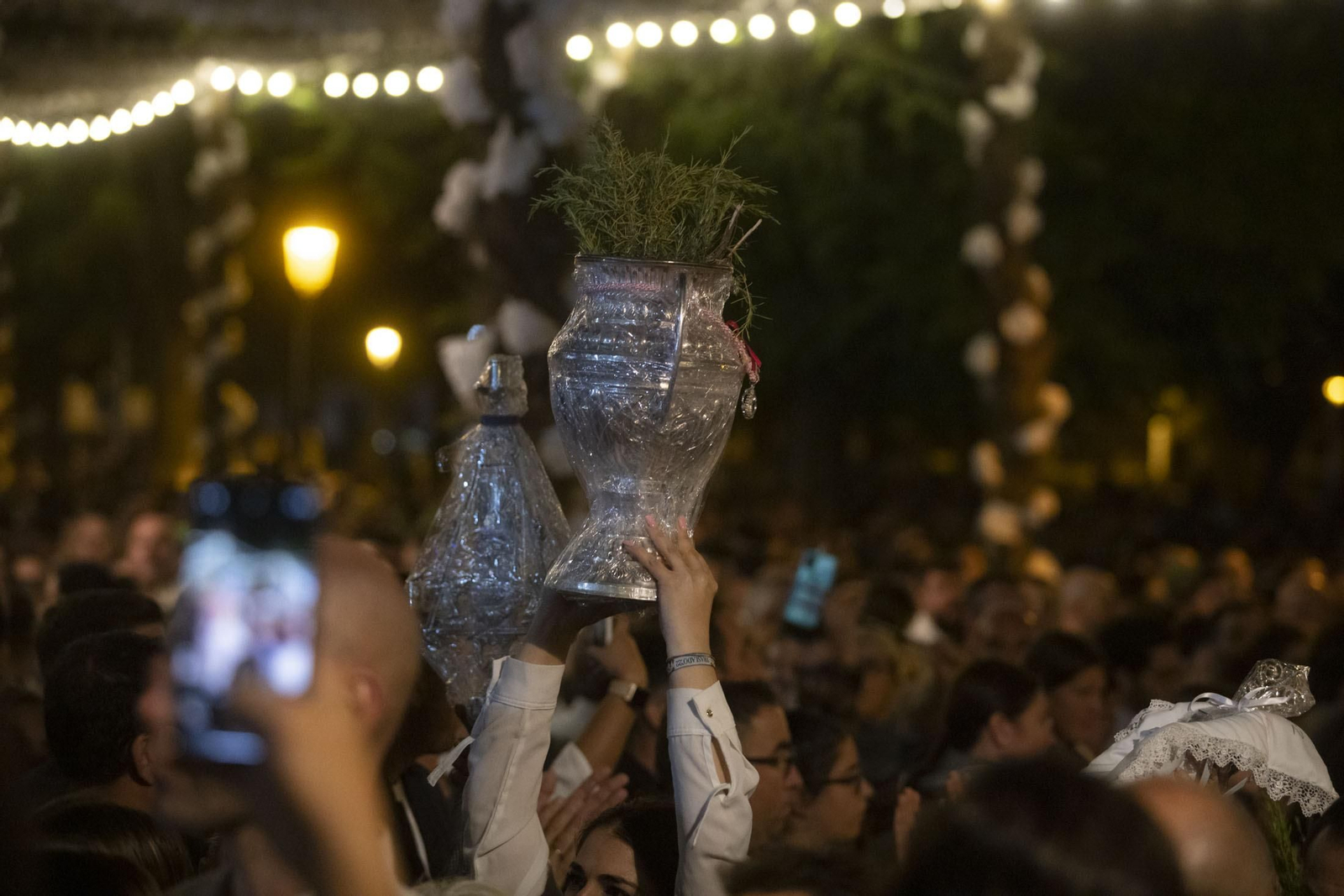 Imágenes del traslado de la Virgen del Rocío de Almonte hasta El Chaparral