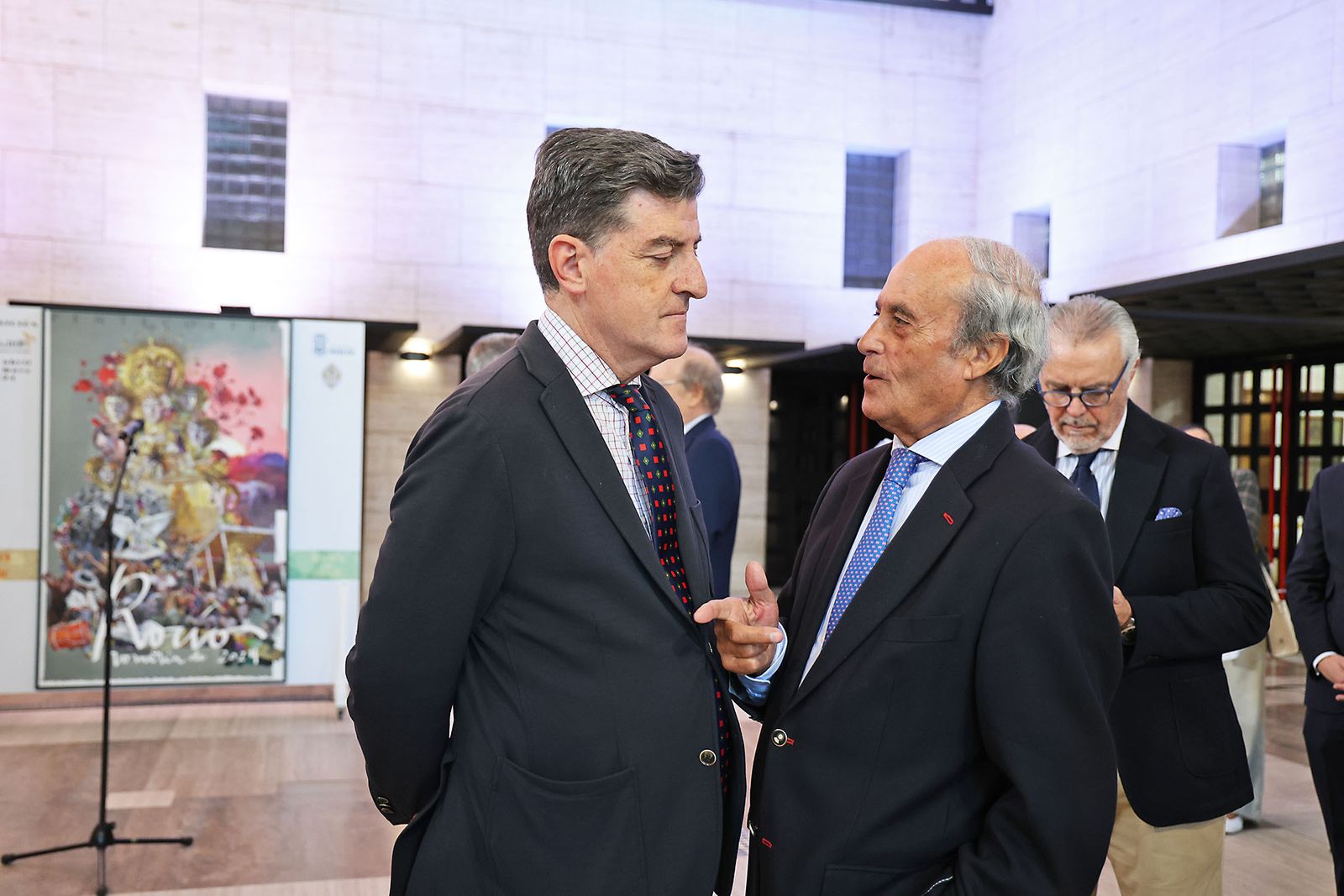 Imágenes de la inauguración de la exposición 'Sueños de Rocío. Carteles de Romería'.