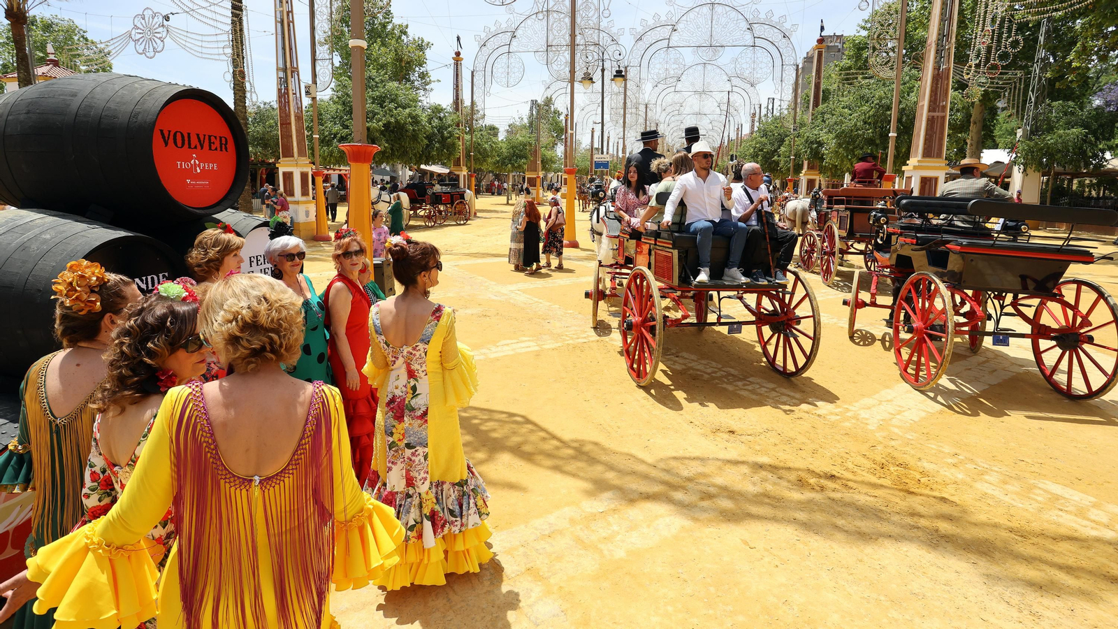 Miércoles de Feria de Jerez, en imágenes
