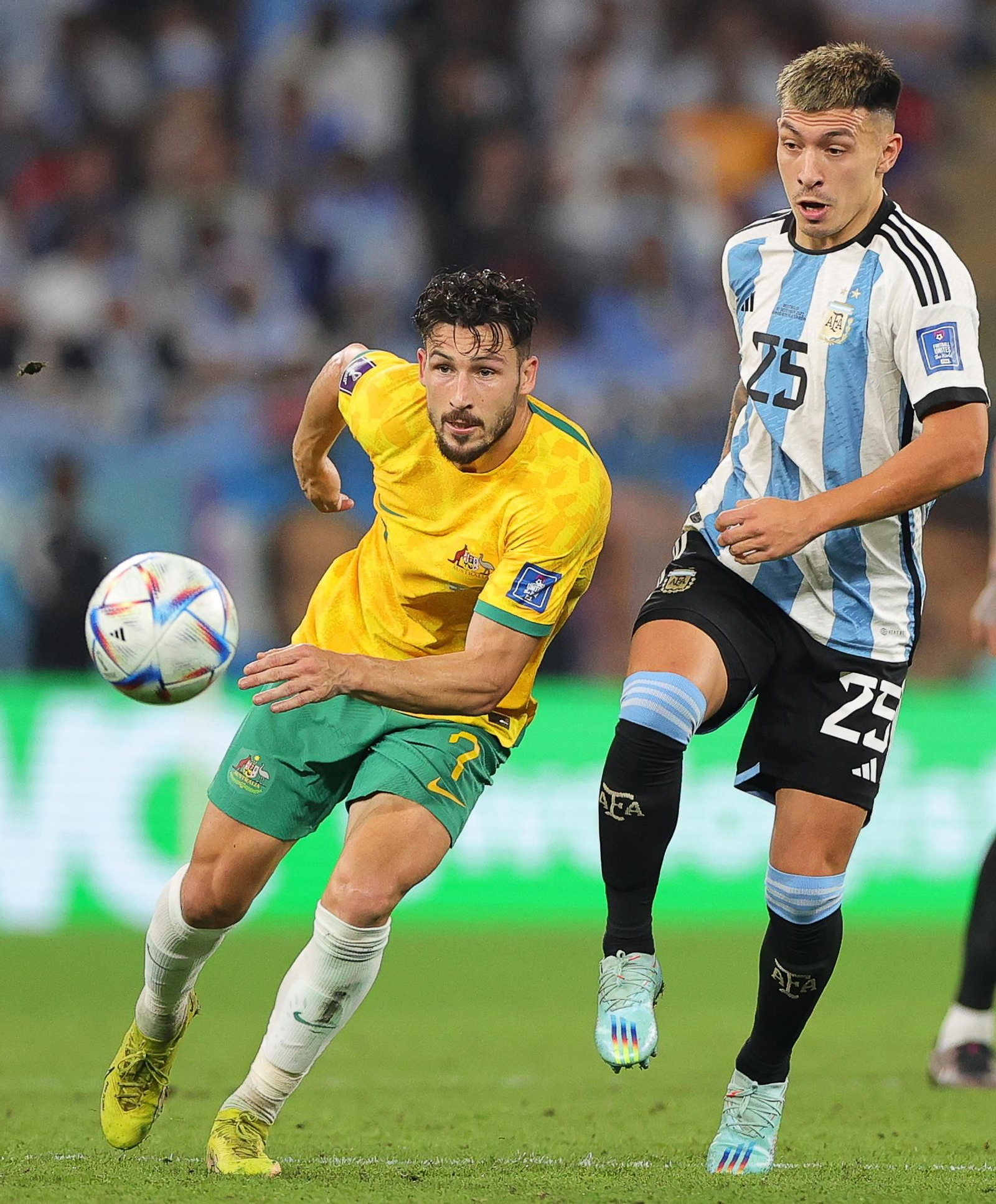 Las fotos del Argentina - Australia