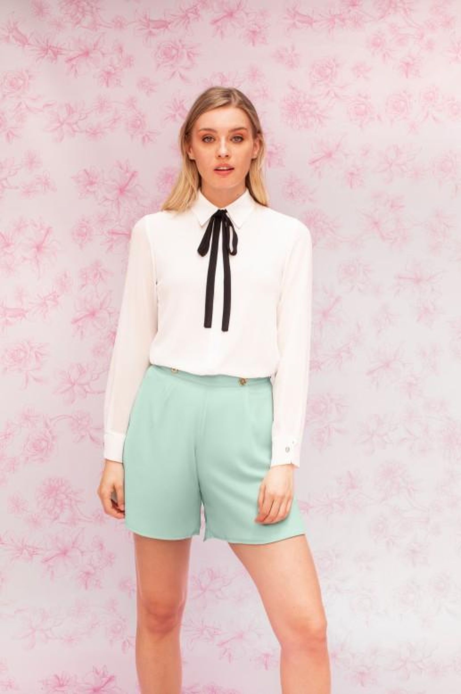 Blusa Blair de la colección de La Vecina Rubia y Bimani.