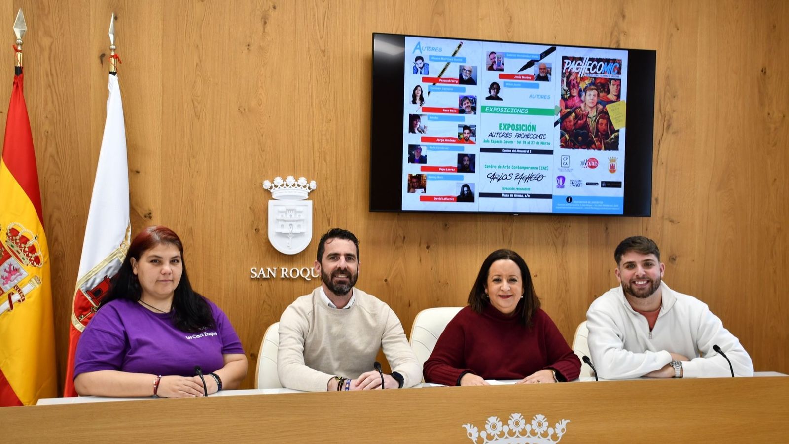 La presentación inaugural del evento y del cartel oficial.