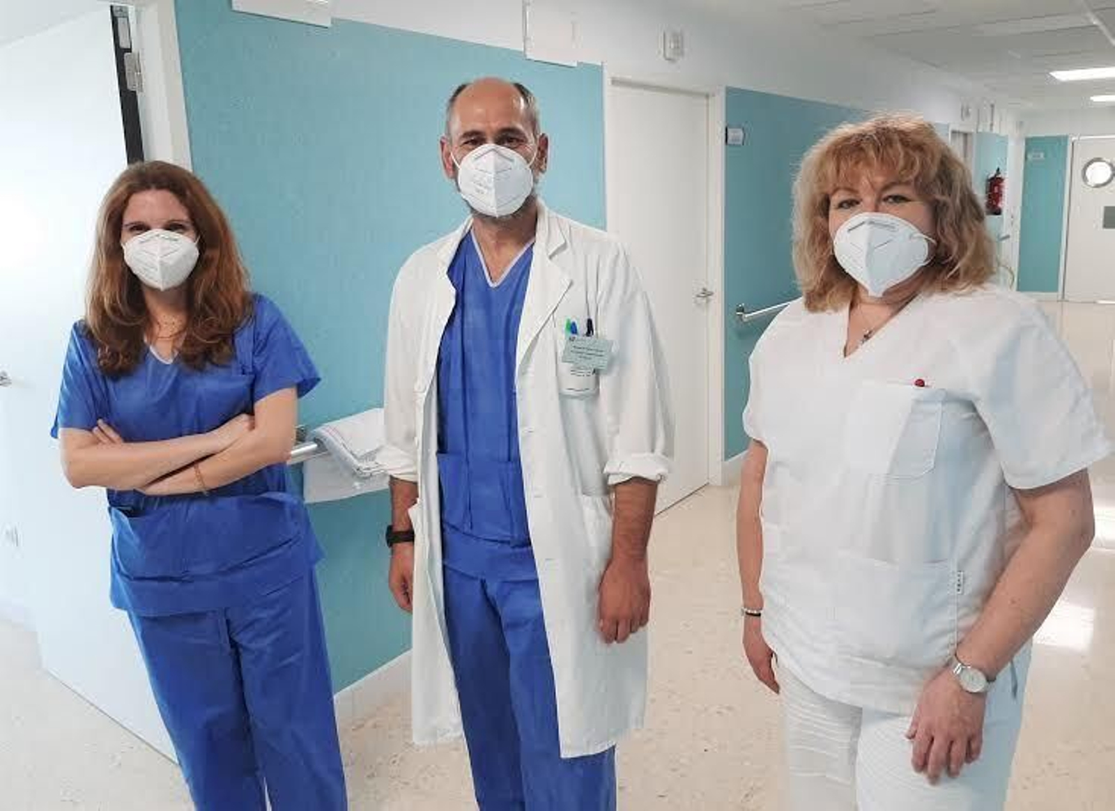 Sanitarios del hospital Infanta Elena de Huelva Sanitarios del hospital Infanta Elena de Huelva