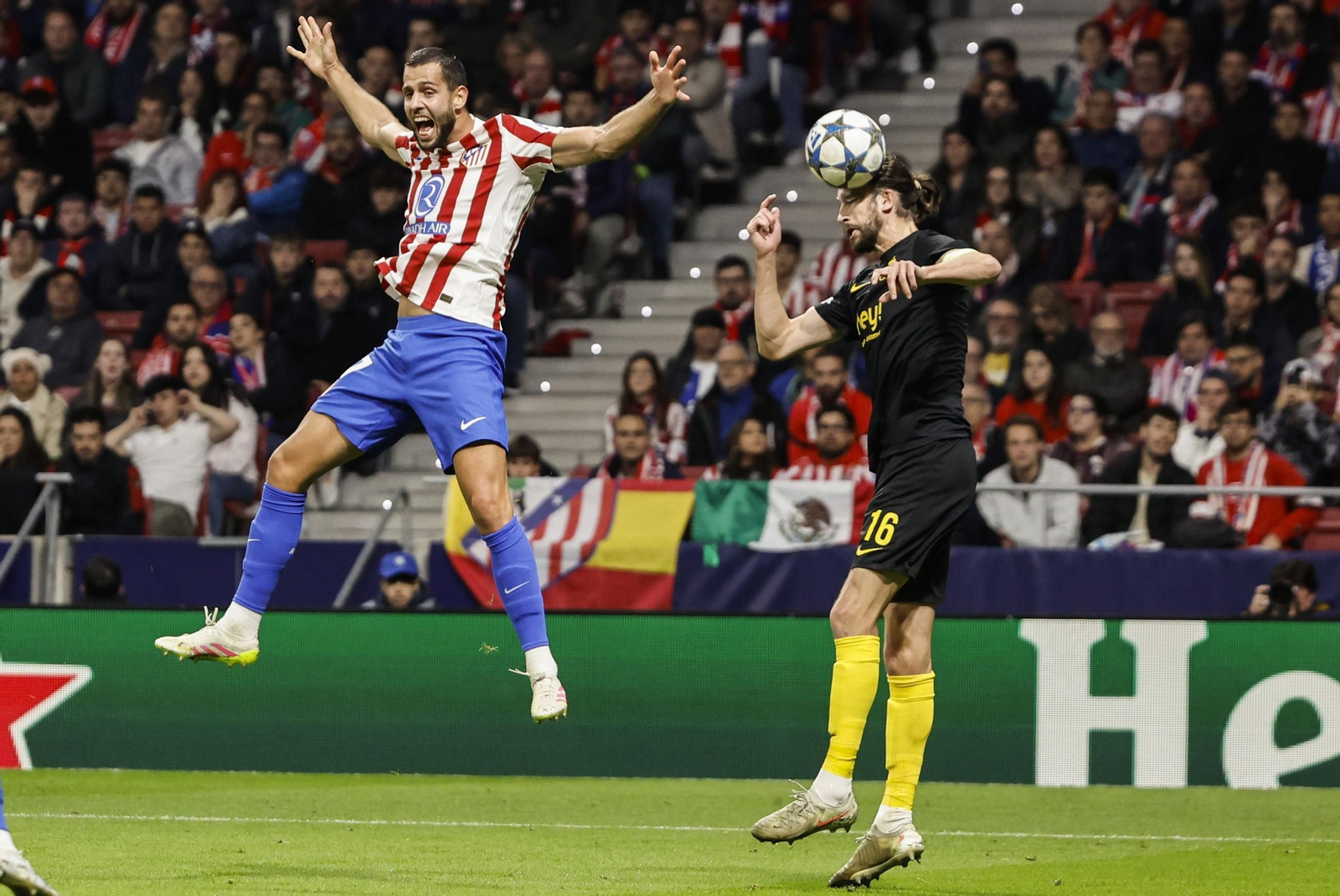 Las imágenes del Atlético de Madrid-Unión Saint-Gilloise