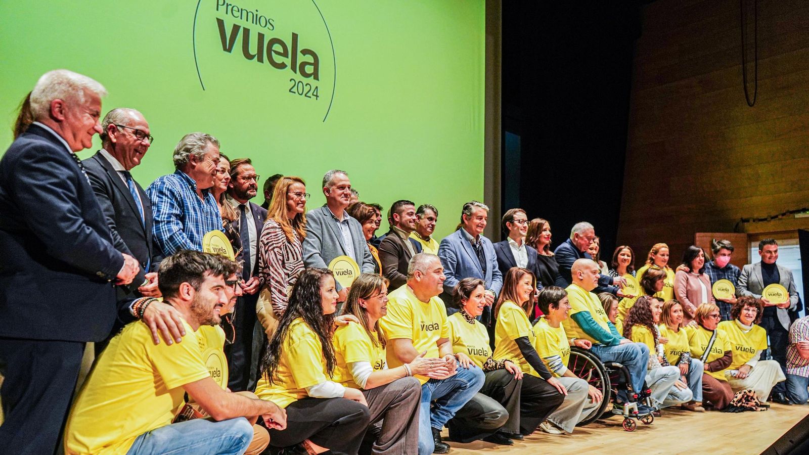 Celebración de los I Premios Puntos Vuela en Granada