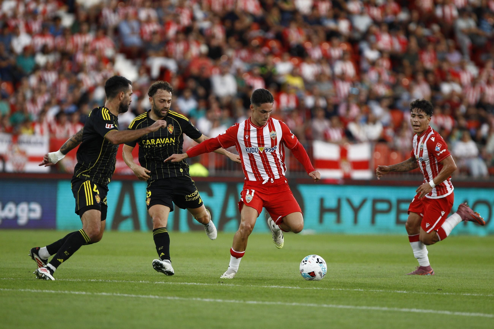 Las fotos del partido U.D. Almería-Real Zaragoza