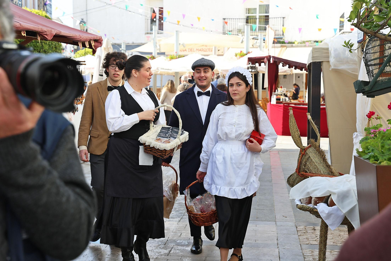 Imágenes de la Feria de Época 1900 de Moguer