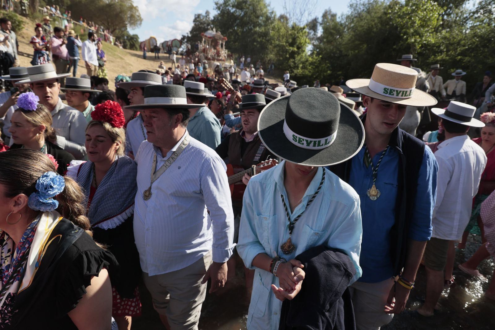 Las mejores imágenes del paso de Sevilla y Triana por el Quema