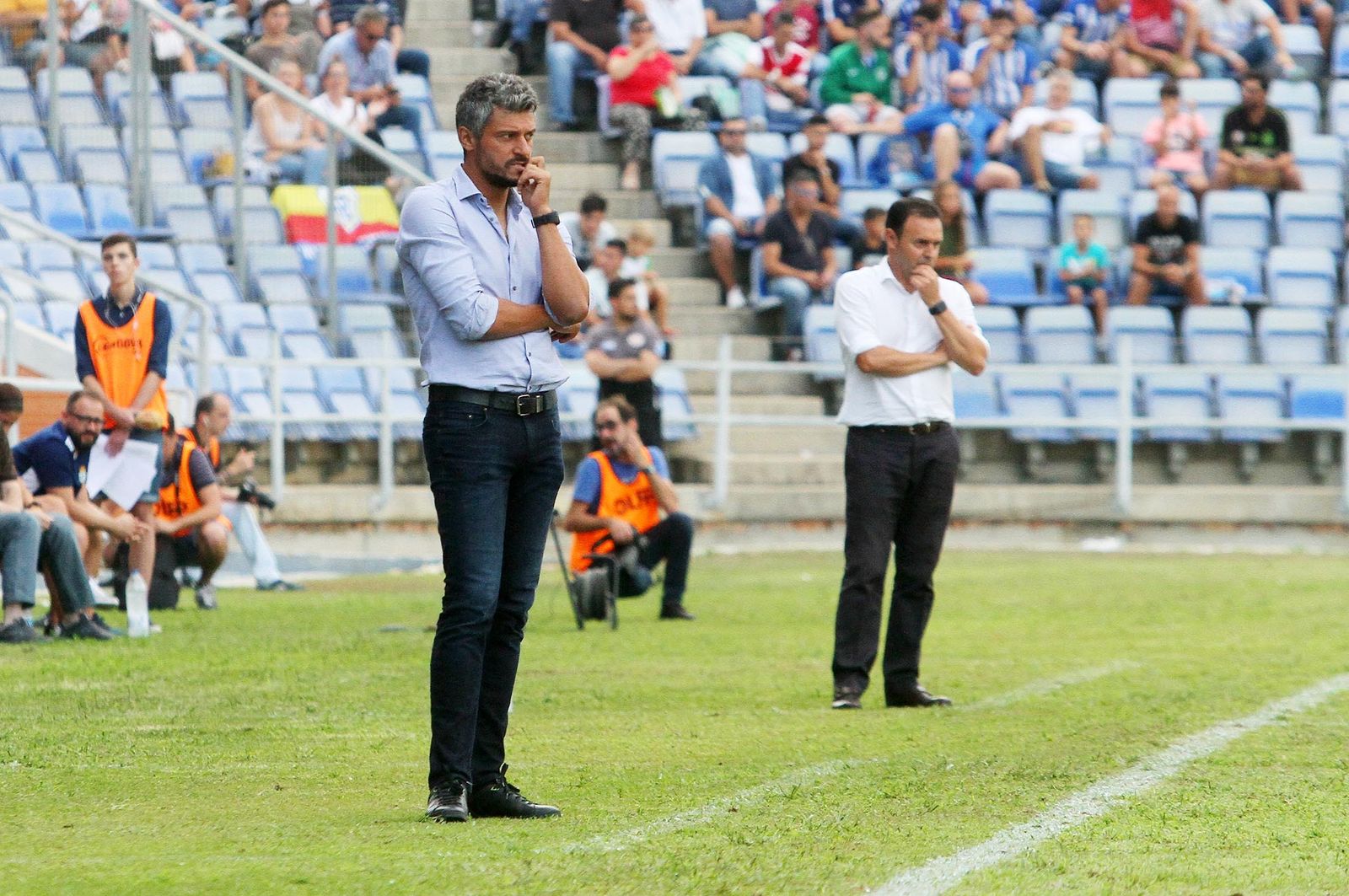 Munúa, en el encuentro de la pasada campaña en Huelva.