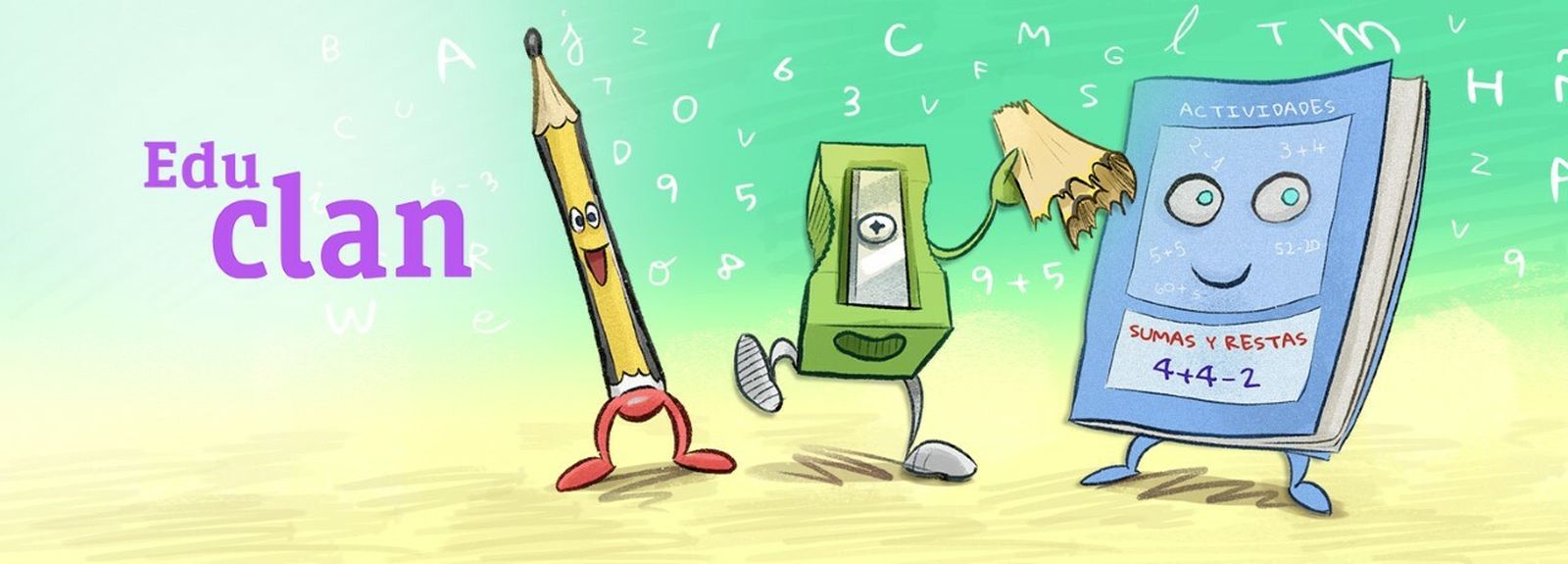 Portada del servicio escolar de RTVE para estos días, Educlan