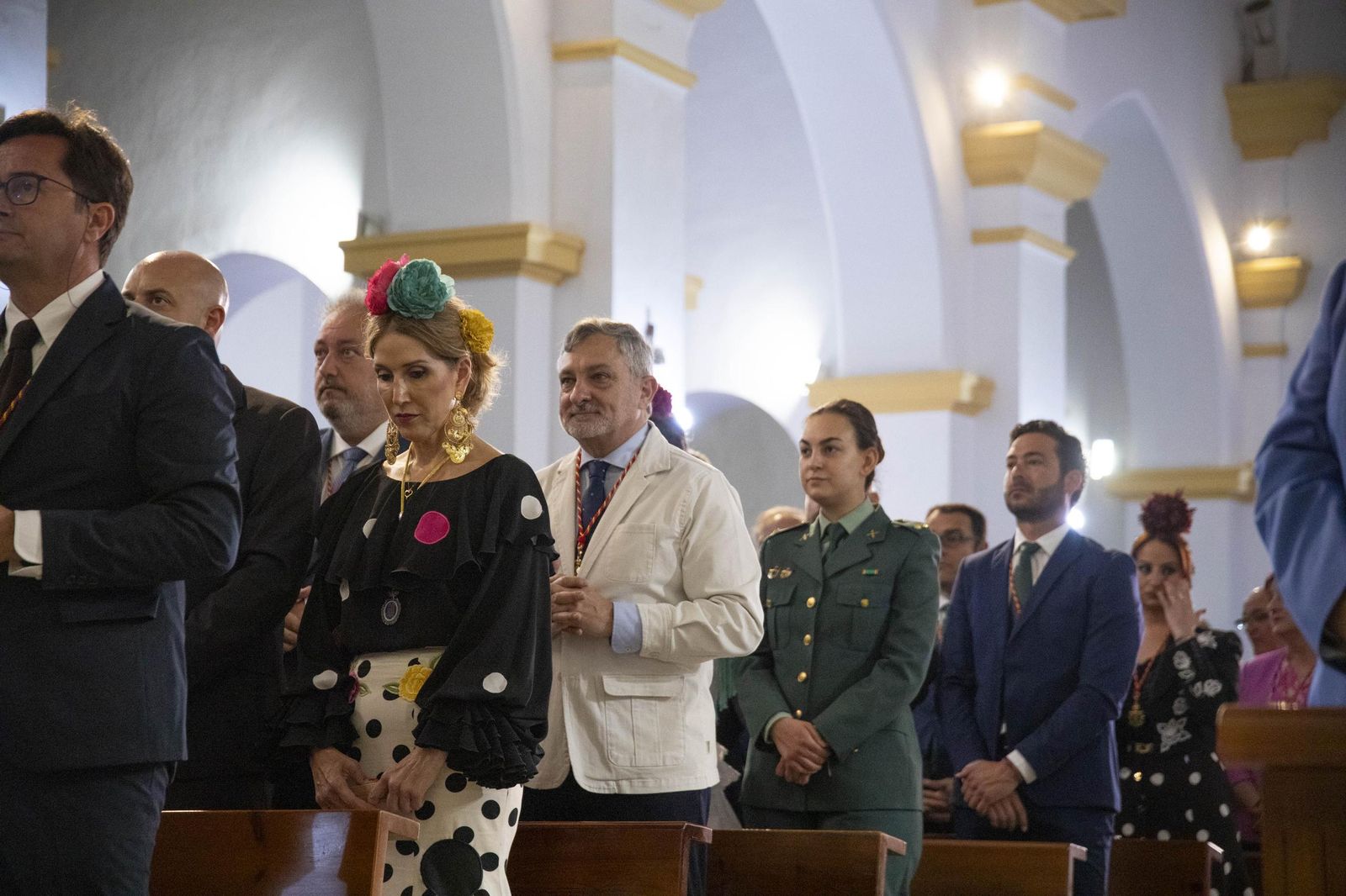 Las imágnes de la misa y procesión en honor a San Marcos en El Ejido