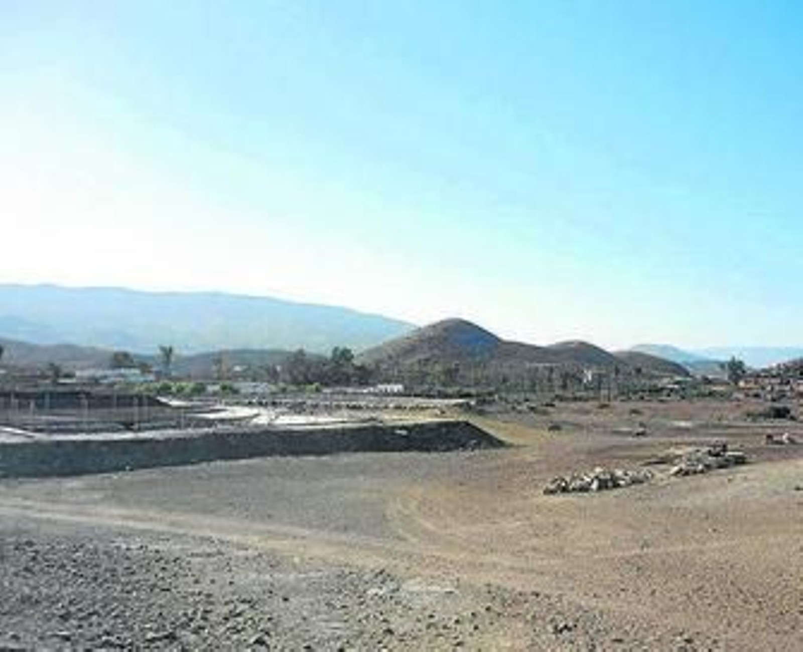 Planta de compostaje de alpeorujo en Tabernas.