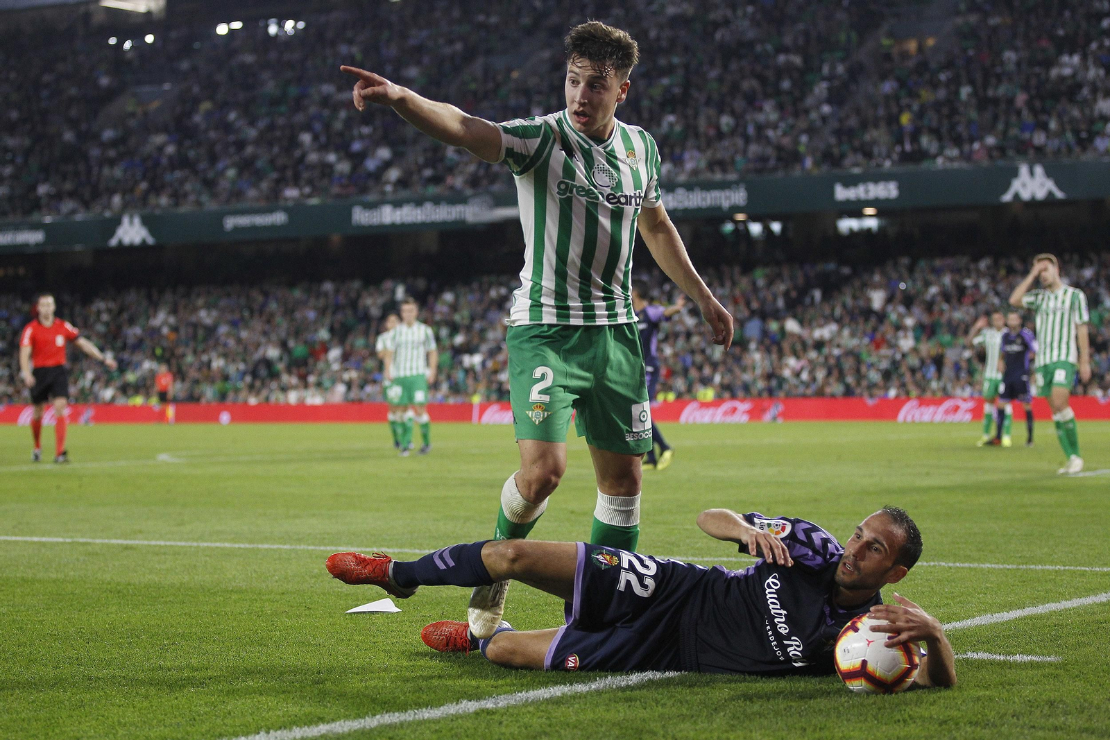 Las imágenes del Betis-Valladolid