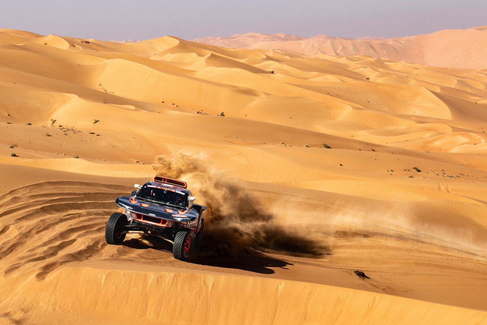 Las mejores fotos del Dakar por las dunas