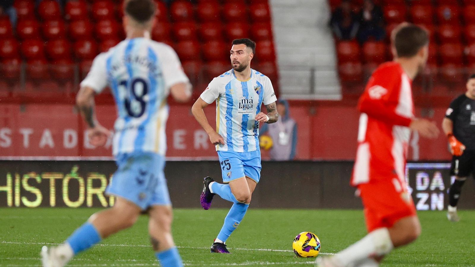 Las fotos del UD Almería - Málaga CF