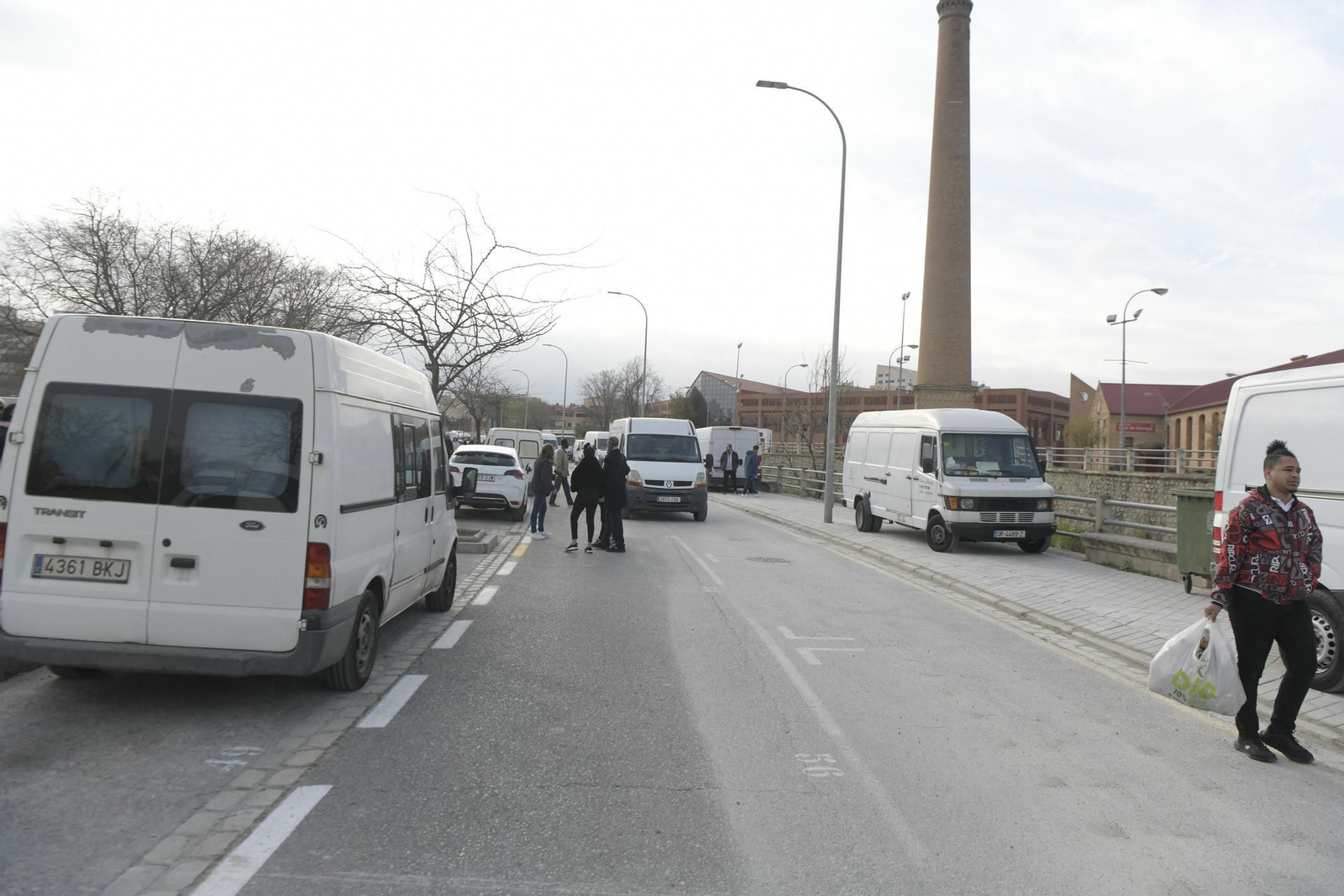 La semana pasada ya hubo plante de los comerciantes.