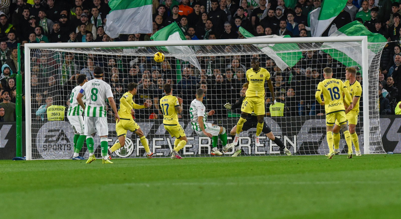 Las imágenes del Real Betis-Villarreal