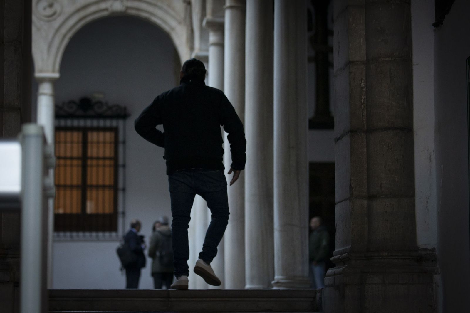 Patio central de la Audiencia de Granada