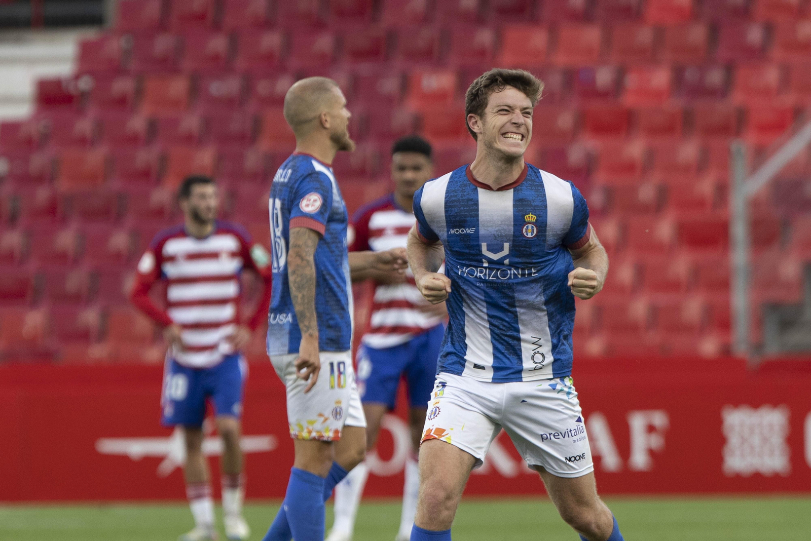 Las mejores imágenes del Recreativo Granada - Real Avilés