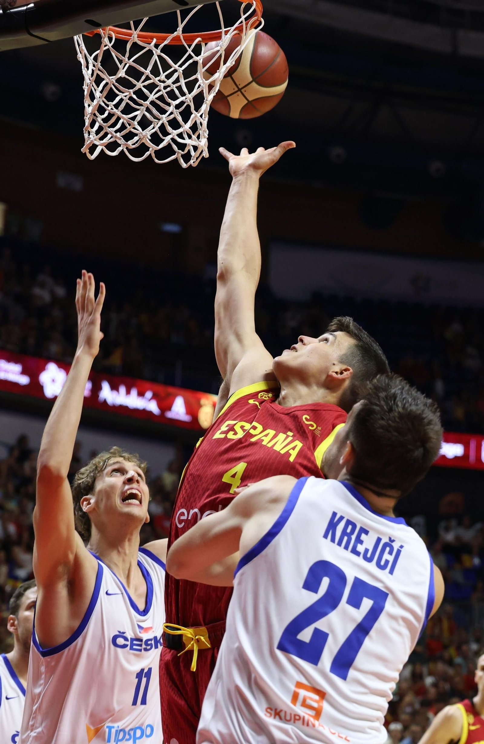 España-República Checa, en fotos