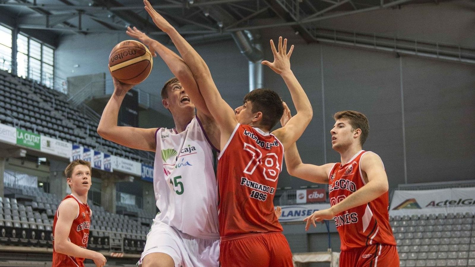 Pablo León, durante el pasado Campeonato de España cadete.
