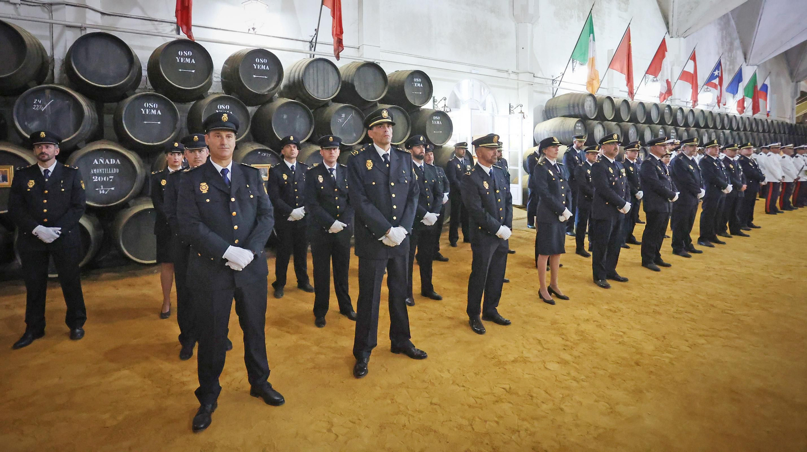 La Policía Nacional de Jerez celebra el día de su Patrón La Policía Nacional de Jerez celebra el día de su Patrón