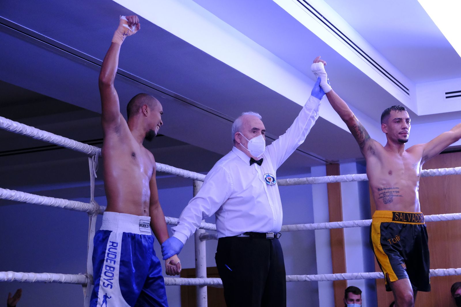 Fotogalería de la velada de boxeo Diamonds Boxing