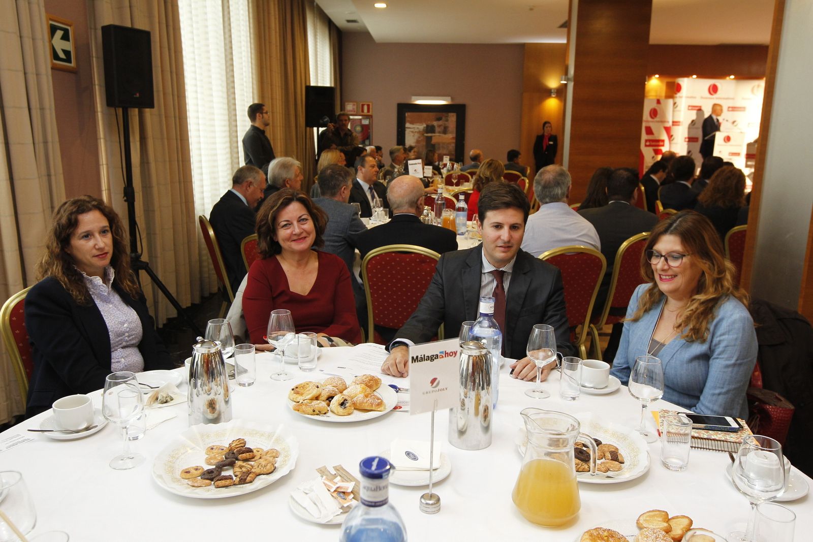 Conchi Parra, Ascensión Cañas, José Fernández y Mónica España.