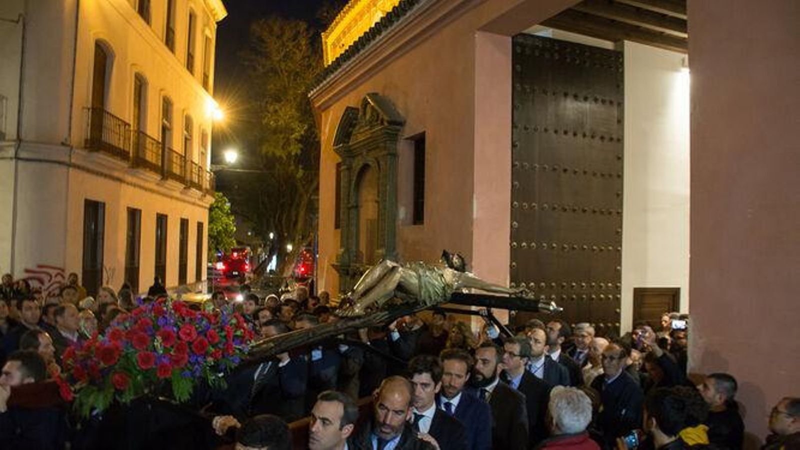 El Cristo de la Exaltación en Vía Crucis