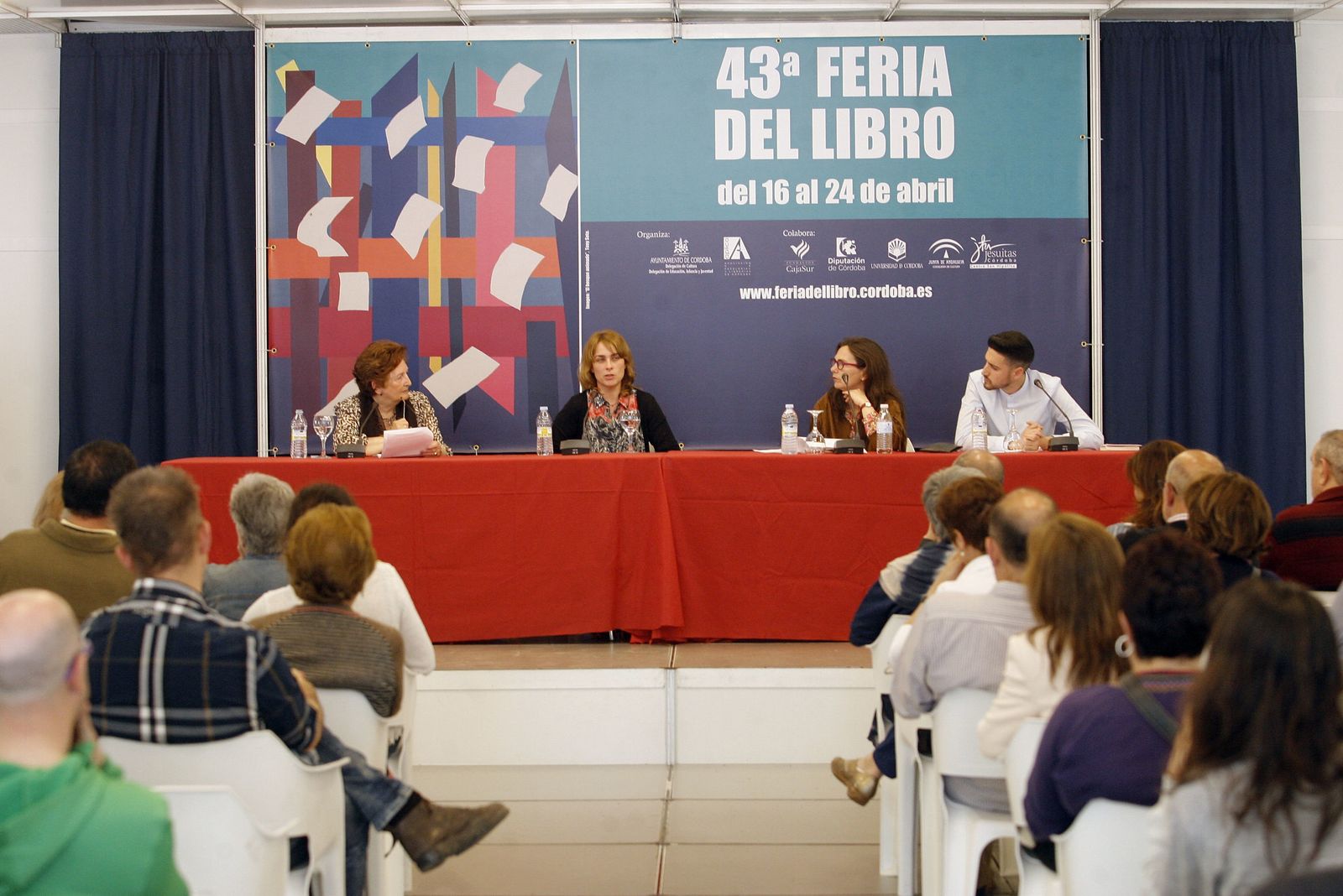 Una actividad de los clubes de lectura en la Feria del Libro.