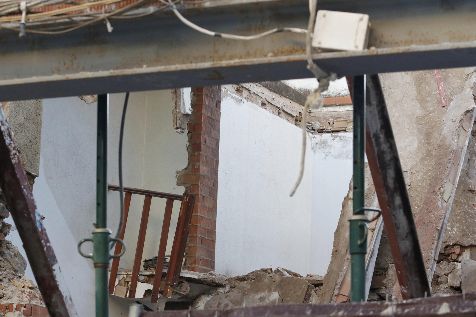 El derrumbe de la casa de la calle San Acisclo en Córdoba, en imágenes