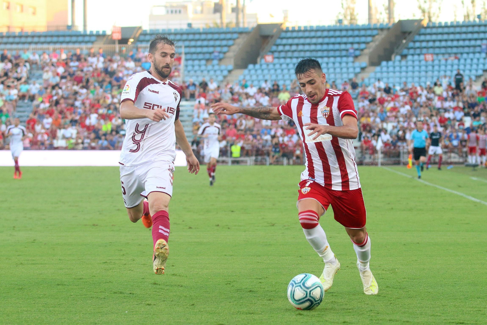 Las imágenes del UD Almería-Albacete (3-0)