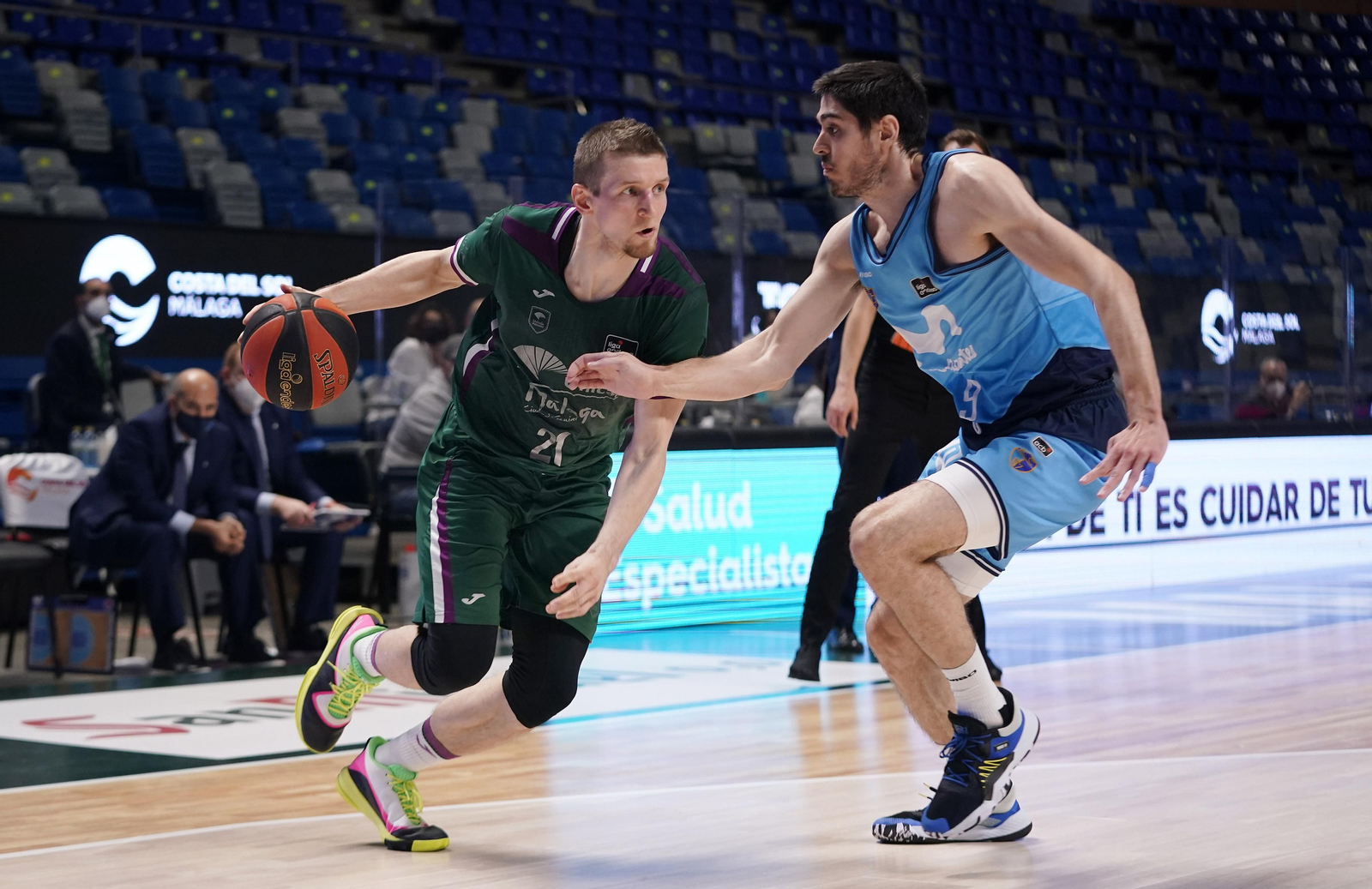 Los cinco años de Adam Waczynski en el Unicaja, en fotos