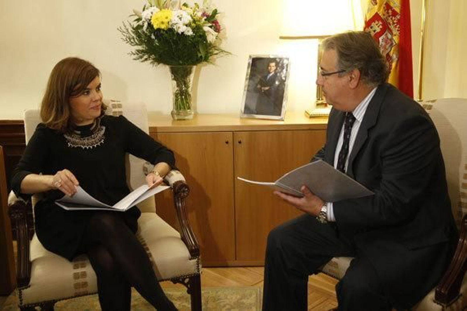 Zoido, "tranquilo" con el apoyo del Gobierno al proyecto de Murillo 2017