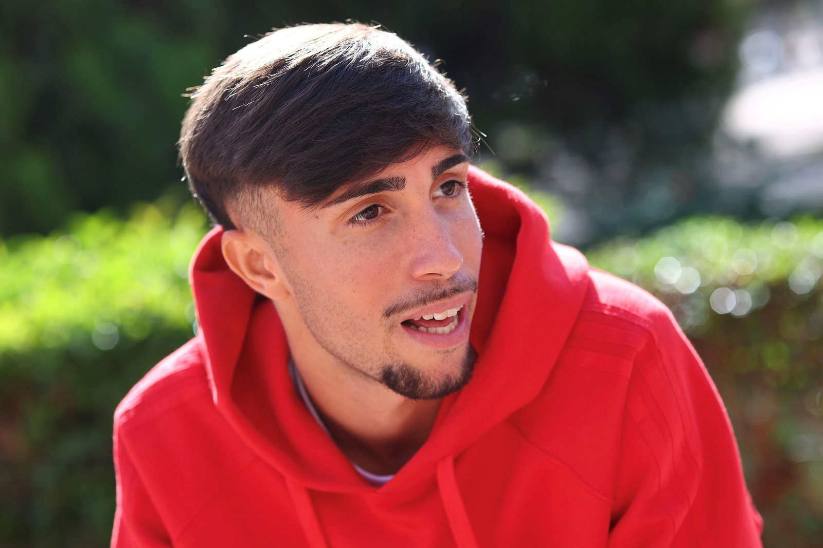 Las fotos de la entrevista con David Larrubia