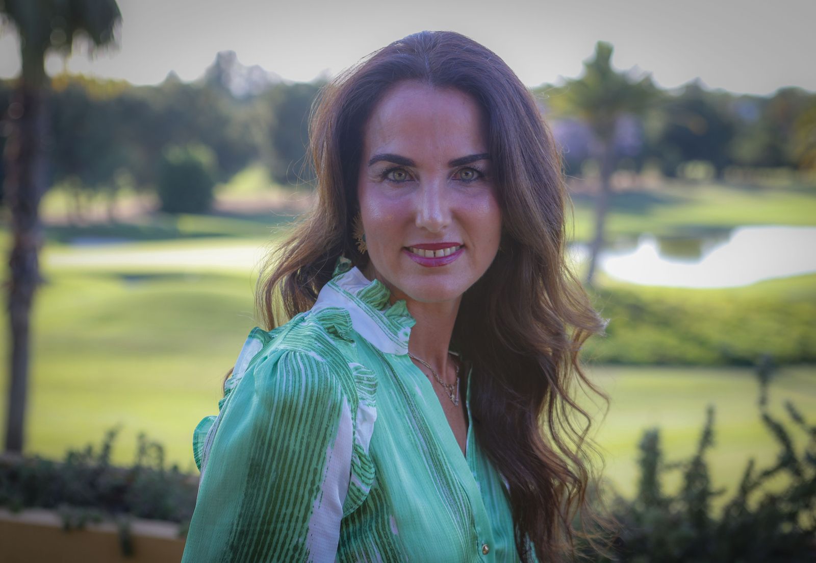 Angie Jiménez Rodríguez, en el Real Club Sevilla Golf.