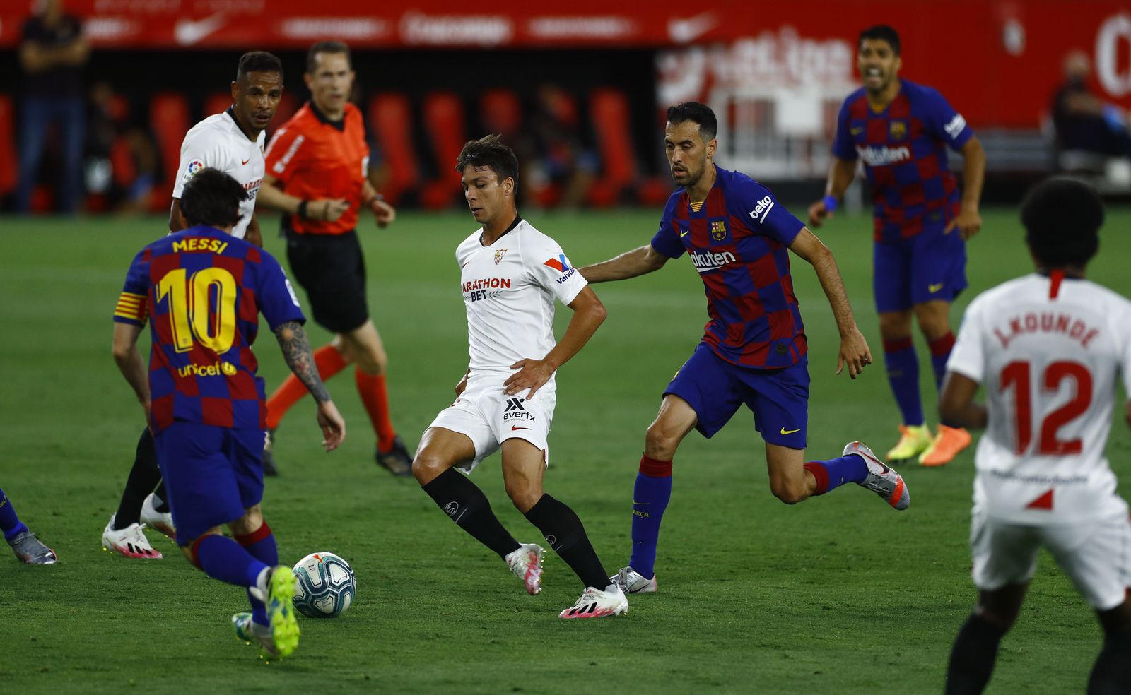 Las imágenes del Sevilla-Barcelona